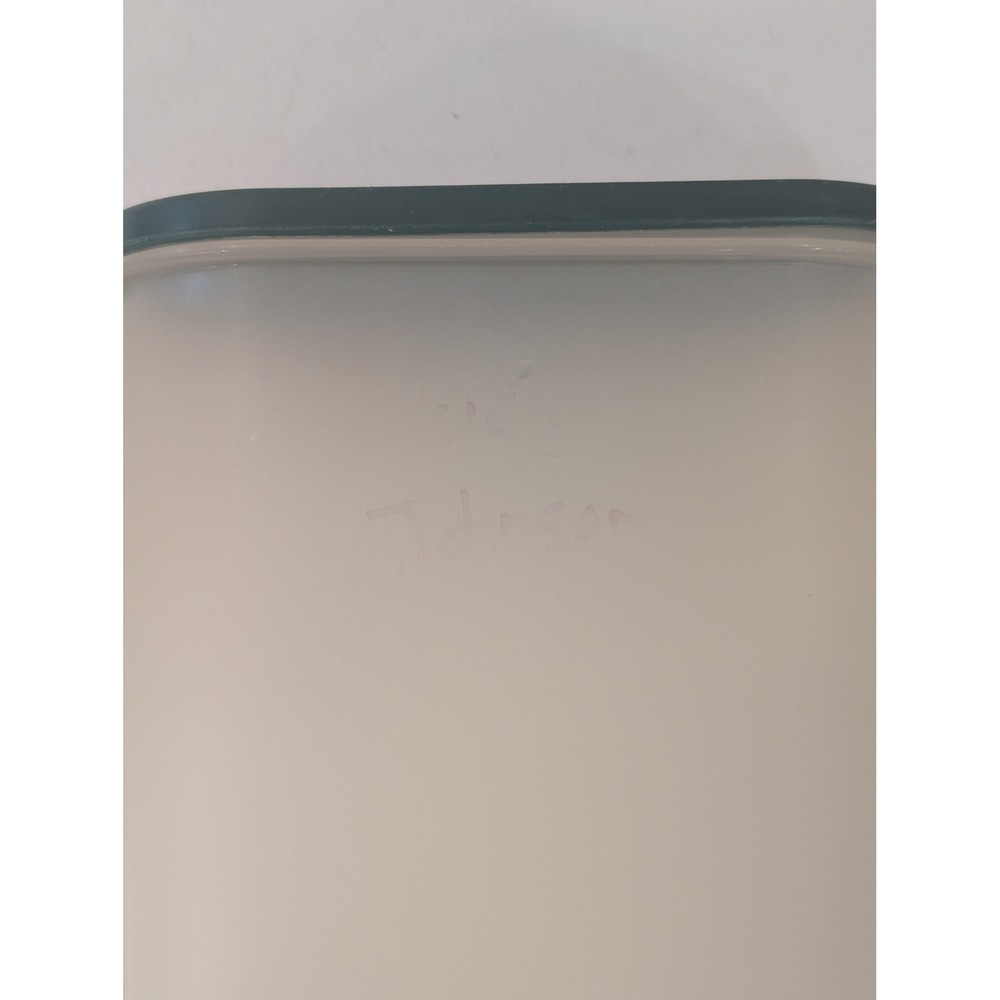 Tupperware Modular Mates Oval Storage Containers Set 5 Pieces Green Lids Vintage - Picture 8 of 8